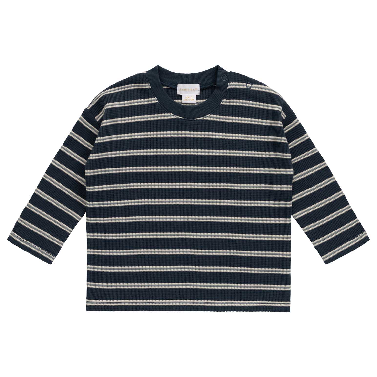 Jamie Kay Organic Cotton Waffle Leith Ls Top 3-5Y